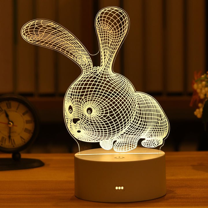 Romantic 3D lamp